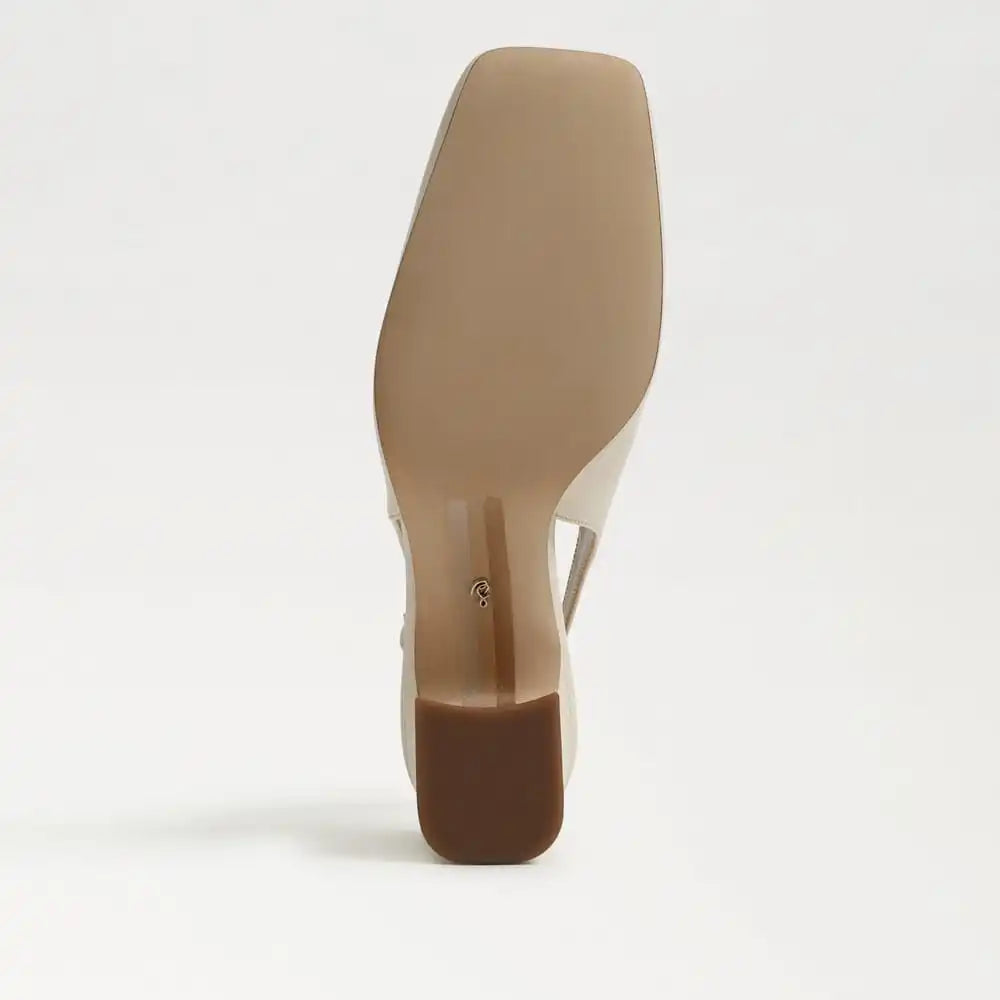 Lucille Block Heel Slingback