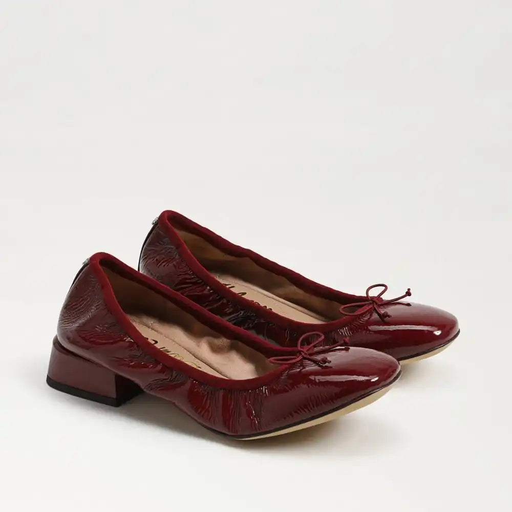 Belle Block Heel Ballet