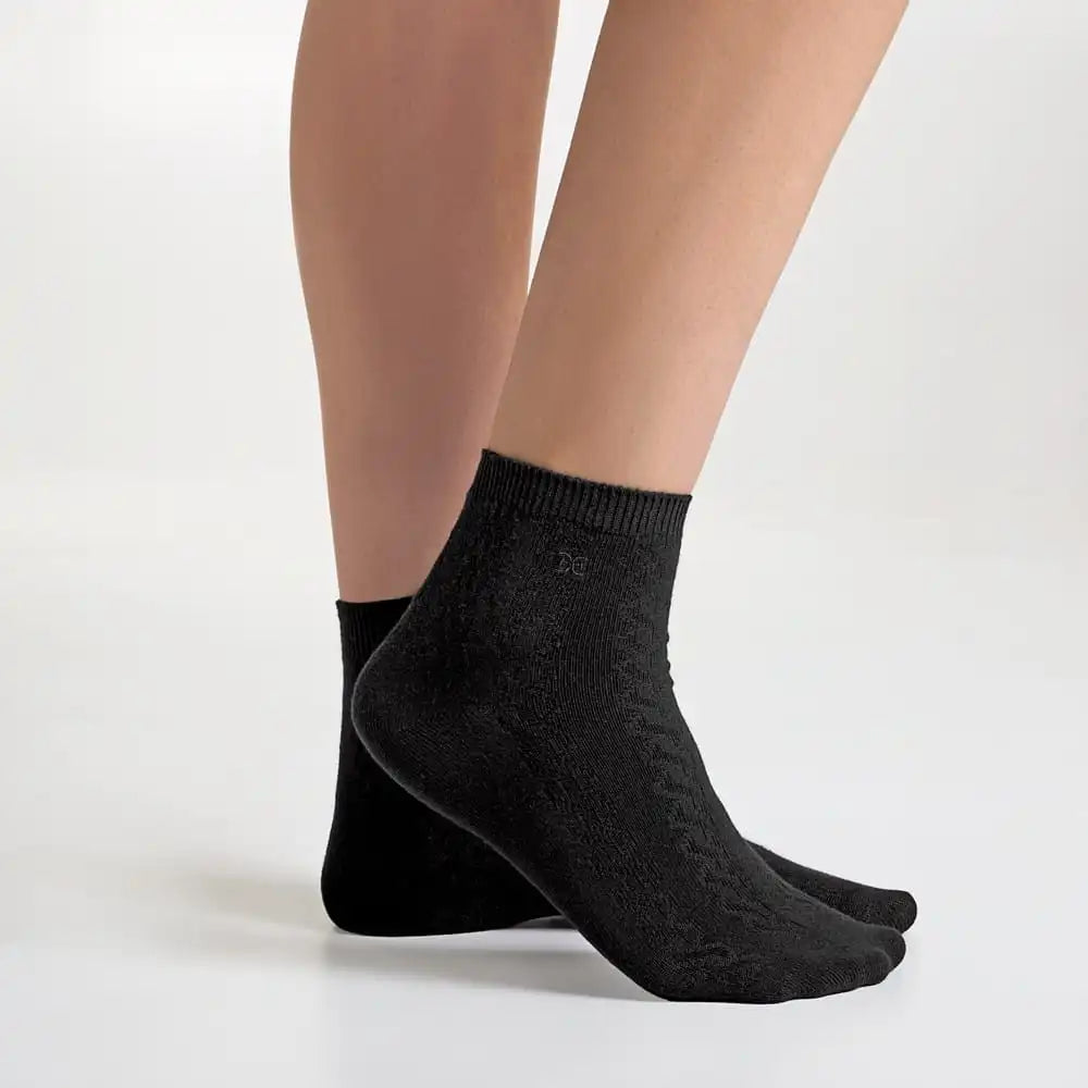 3 Pack Cotton Texture Anklet