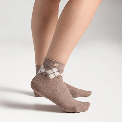 3 Pack Plaid Argyle Socks