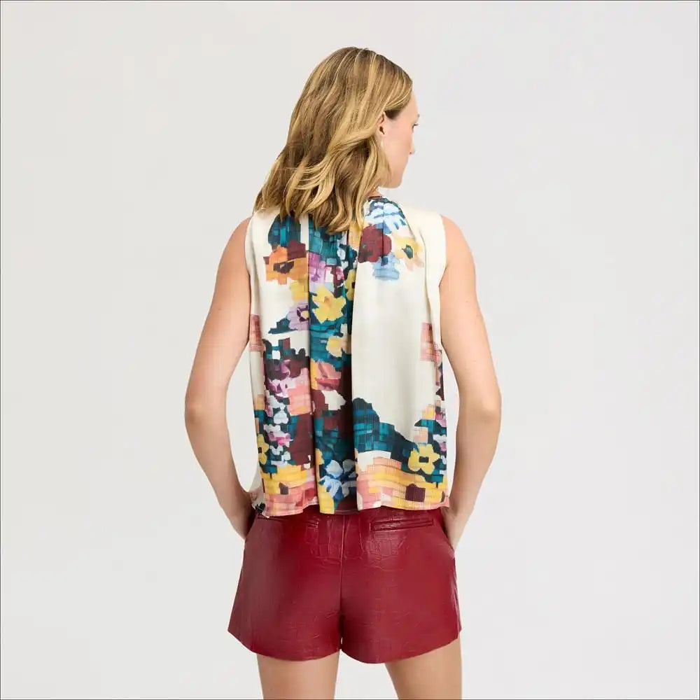 Tie Front Blouse