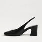 Lucille Block Heel Slingback