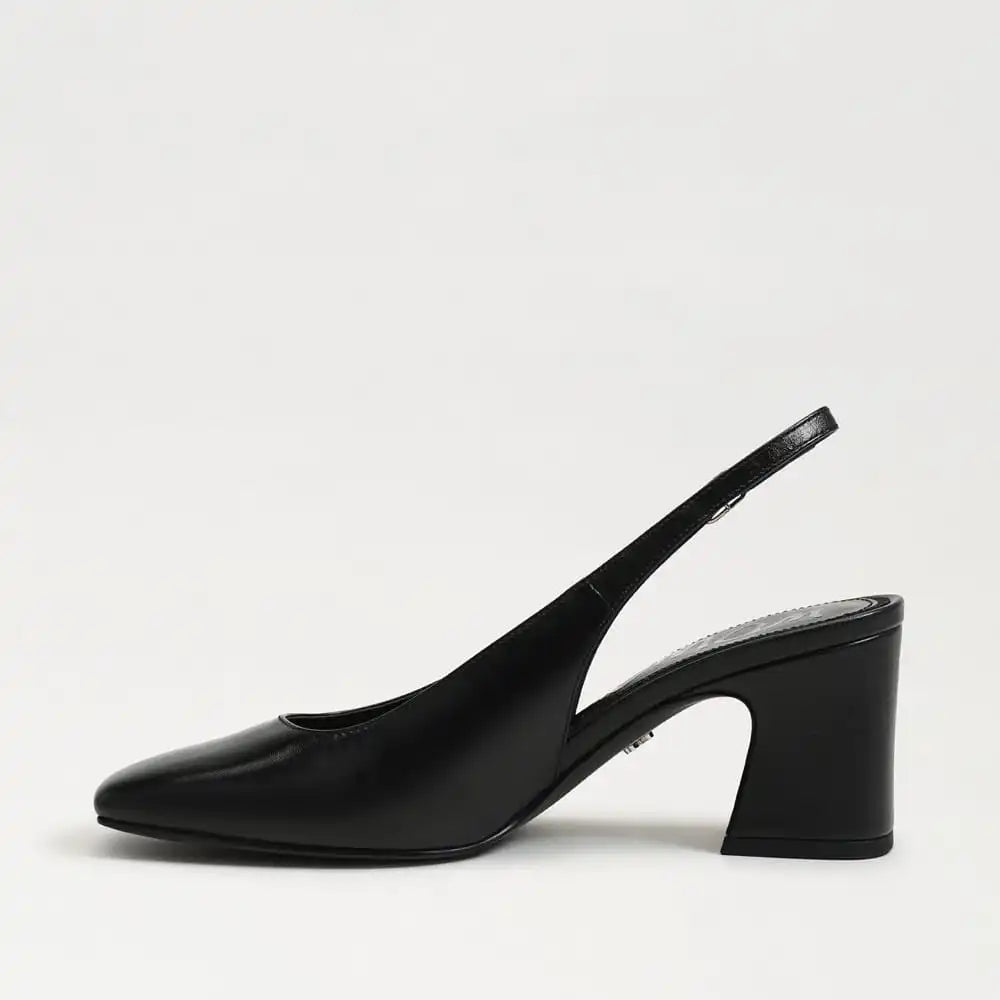 Lucille Block Heel Slingback