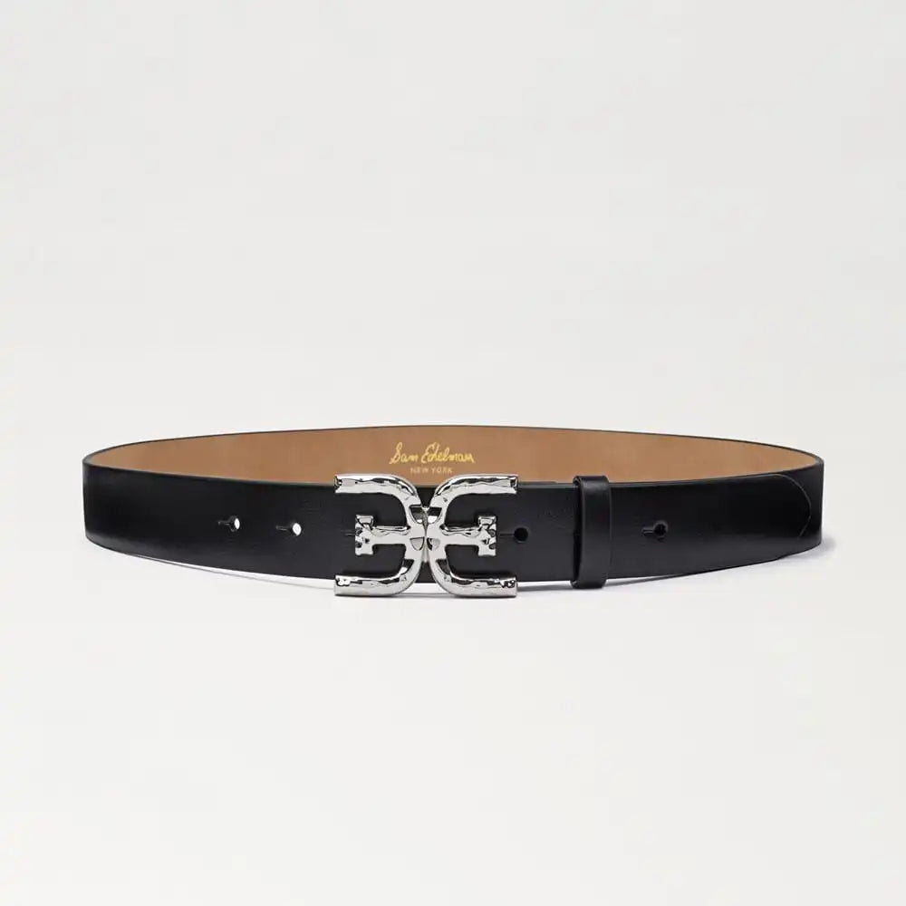 32MM Geo Logo Plaque Belt