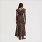 Lace Inset Maxi Dress
