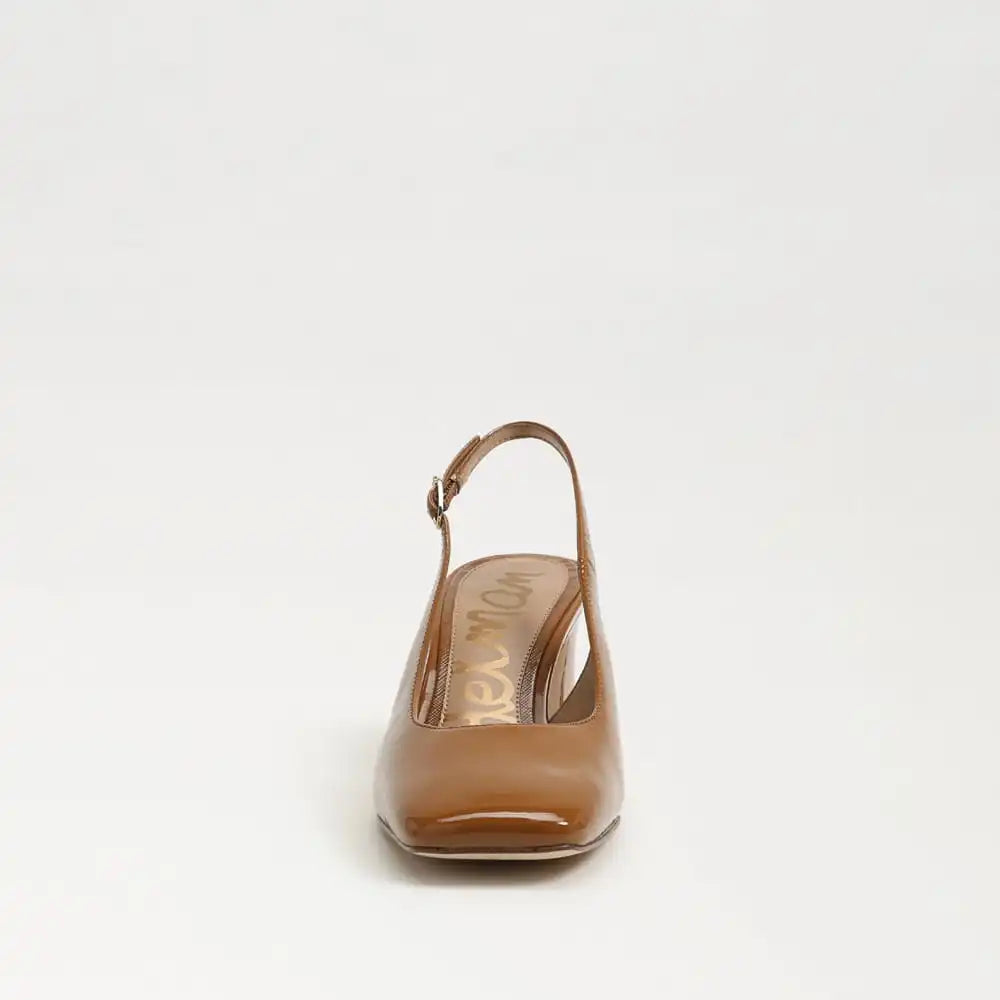 Lucille Block Heel Slingback