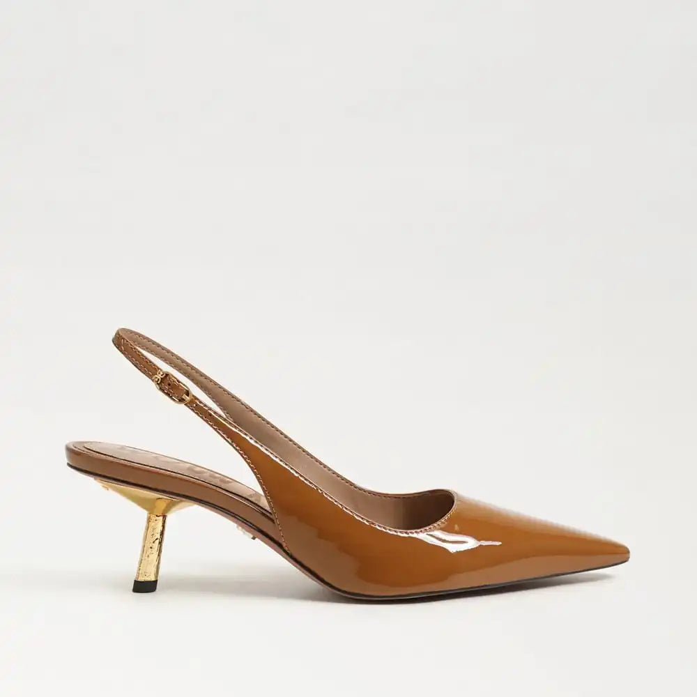 Bianka Gilded Slingback Pump