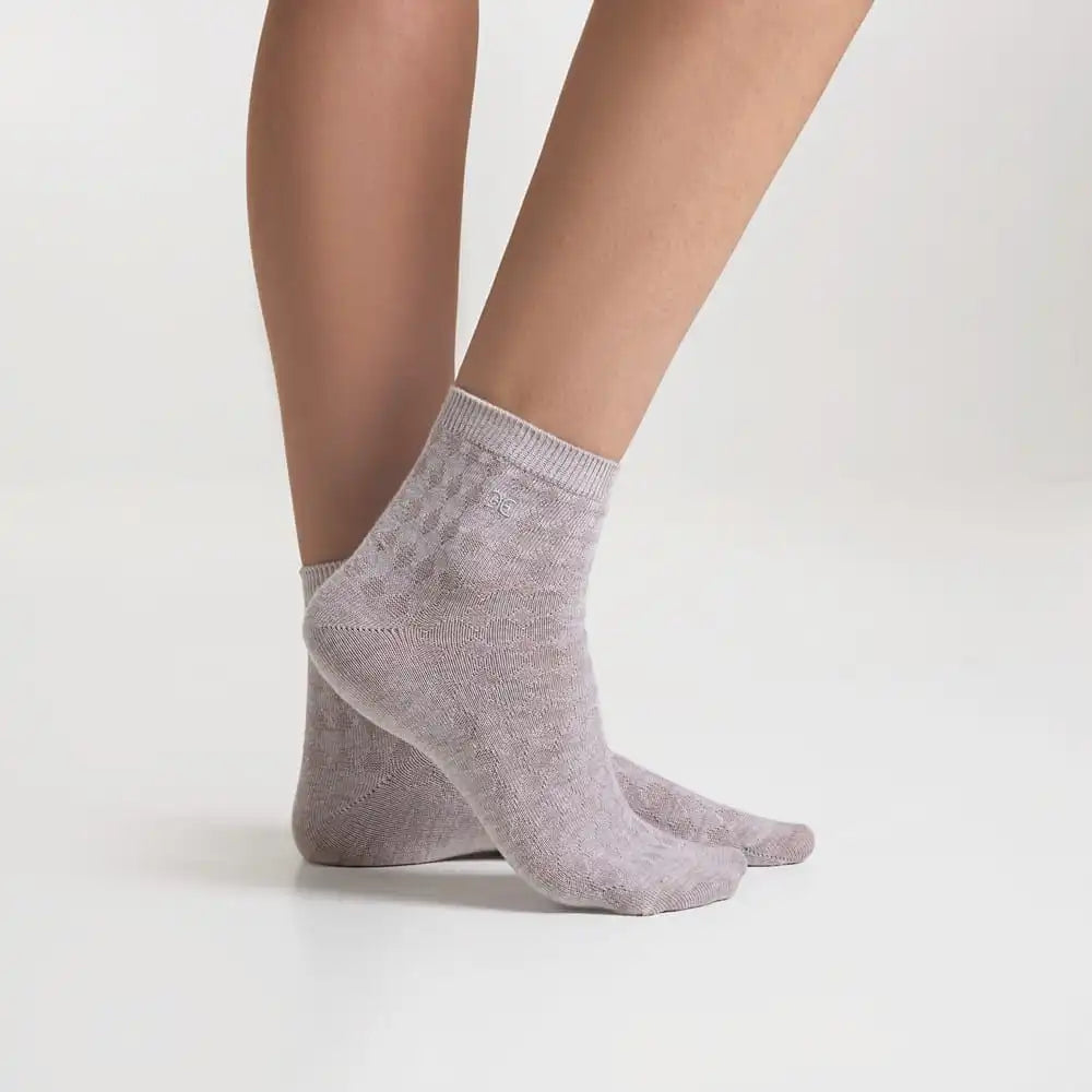3 Pack Cotton Texture Anklet