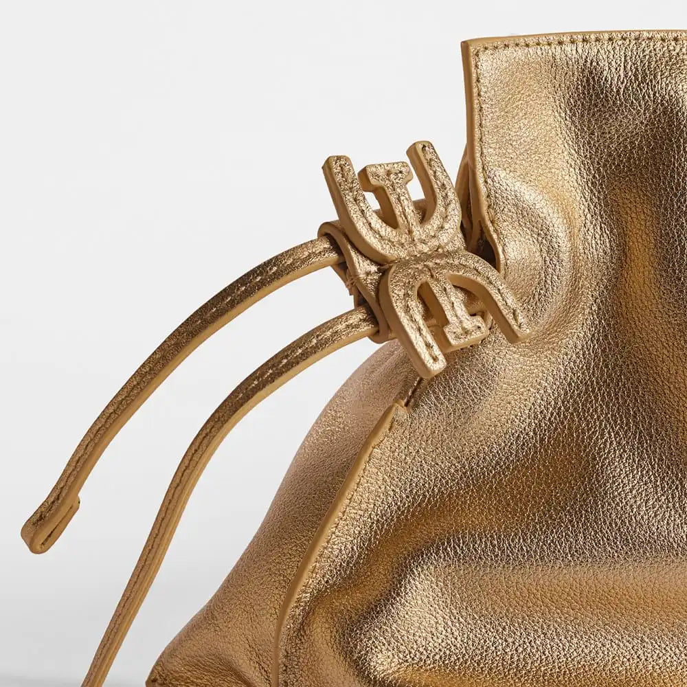 Poppy Oversized Drawstring Clutch