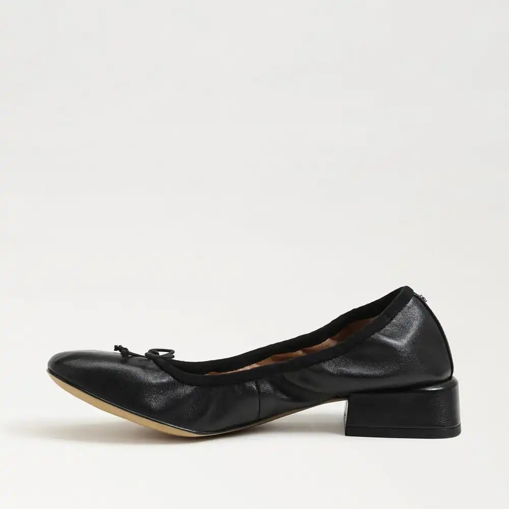 Belle Block Heel Ballet