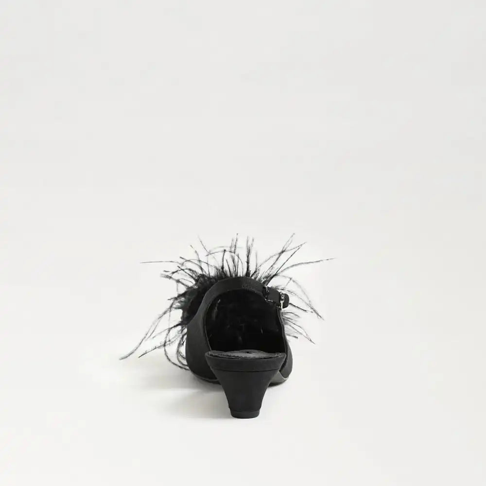 Finch Feather Slingback Pump