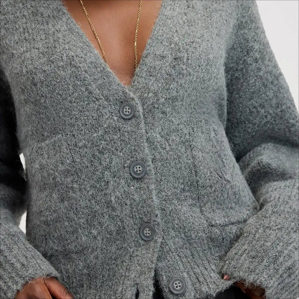 Logo Pocket Cardigan