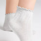 3 Pack Cotton Blend Pointelle Midanklet