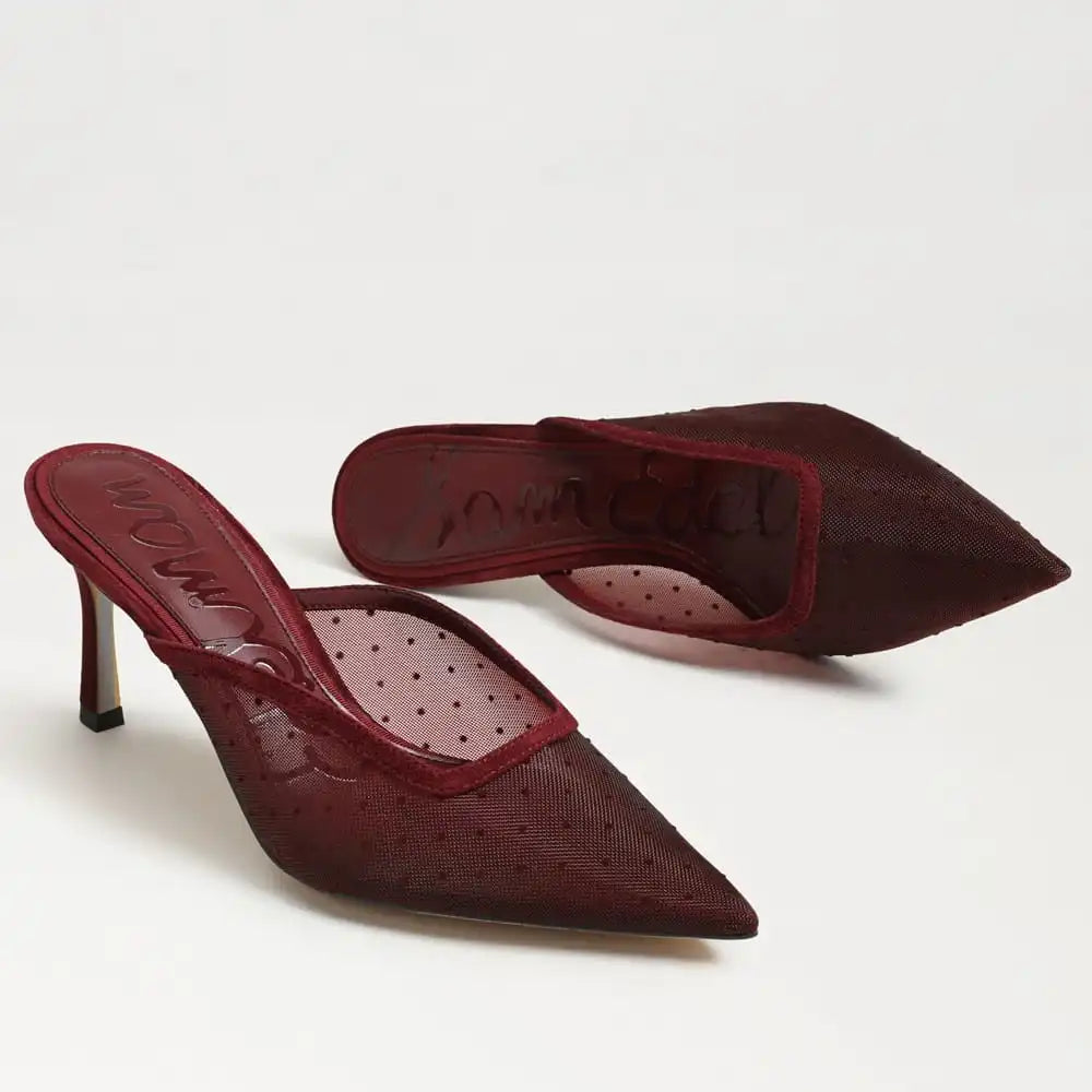 Margeaux Mesh Heeled Mule