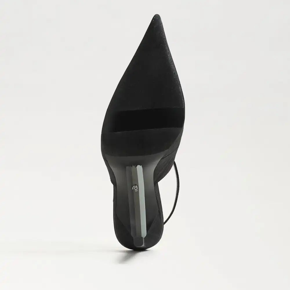 Terry Ankle Strap Pump