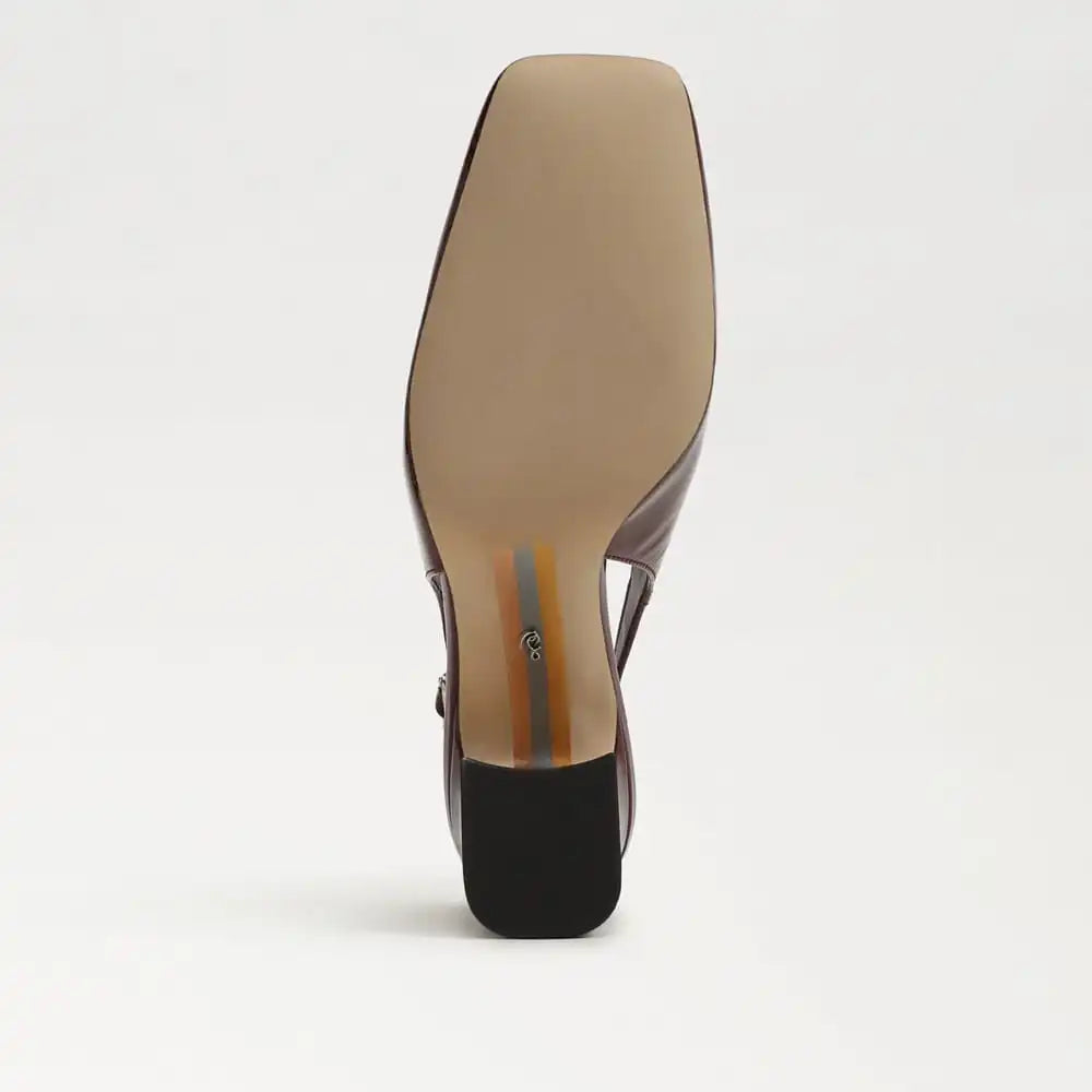 Lucille Block Heel Slingback