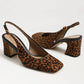 Lucille Block Heel Slingback
