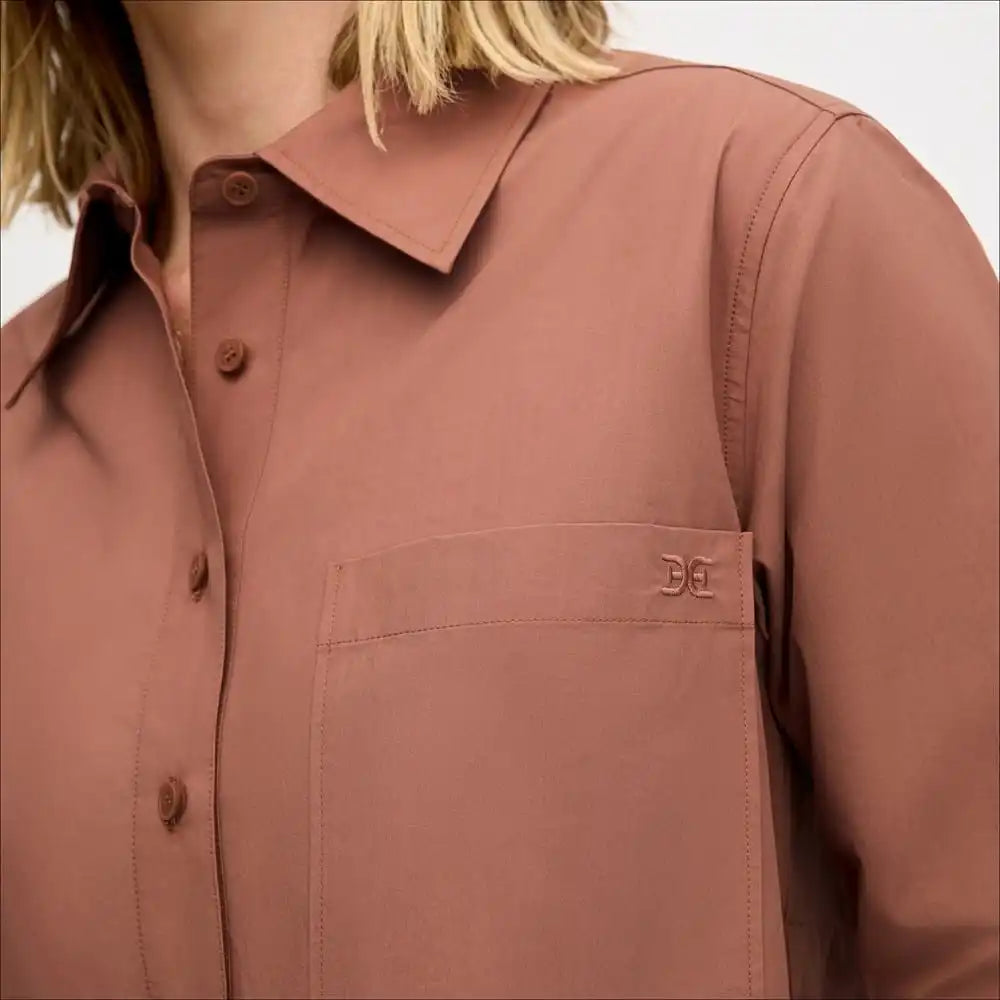 Long Sleeve Shirt with Placket