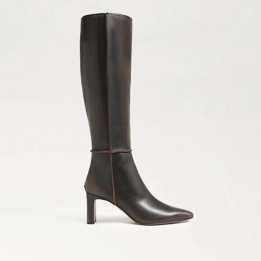 Sylvia Moto Knee High Boot