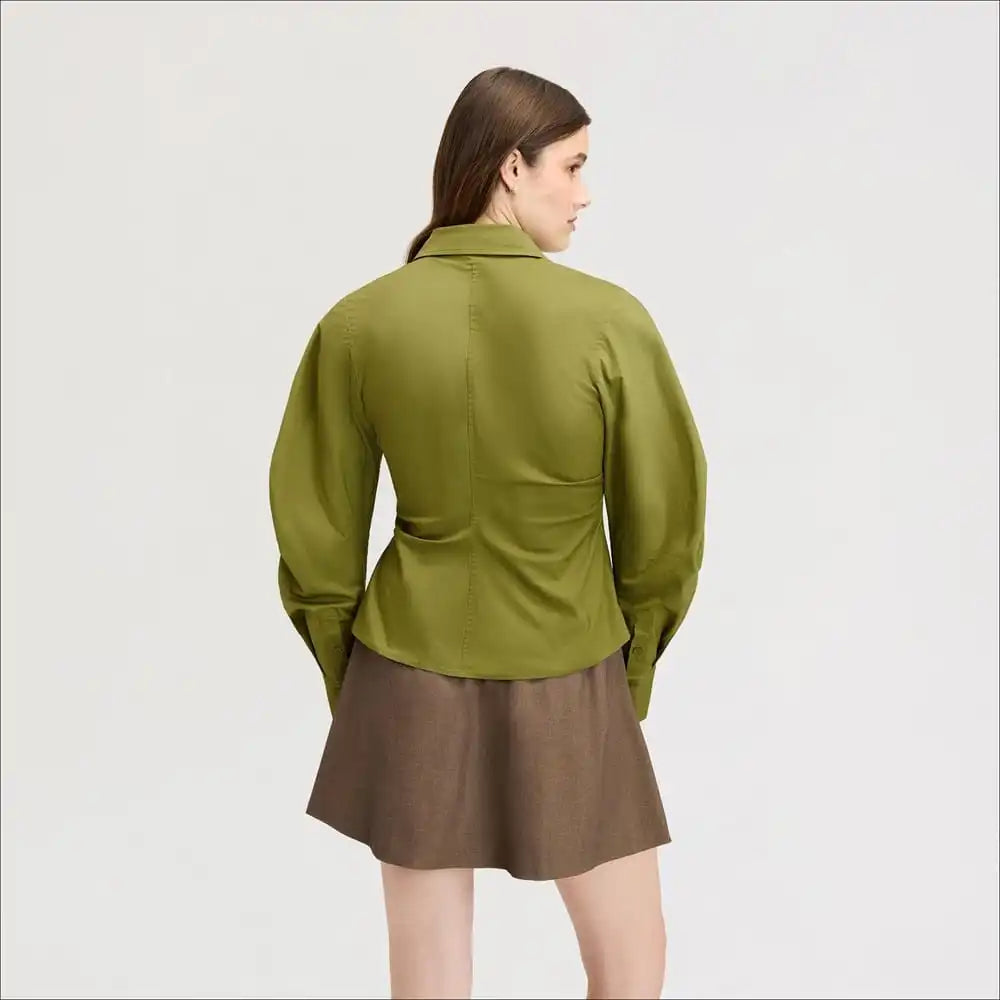 Asymmetric Button Down