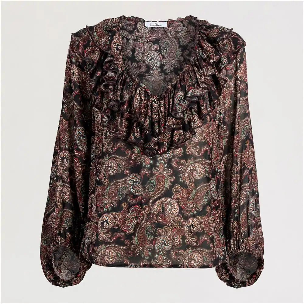 Ruffle Neck Blouse