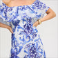 Off the Shoulder Midi Dress