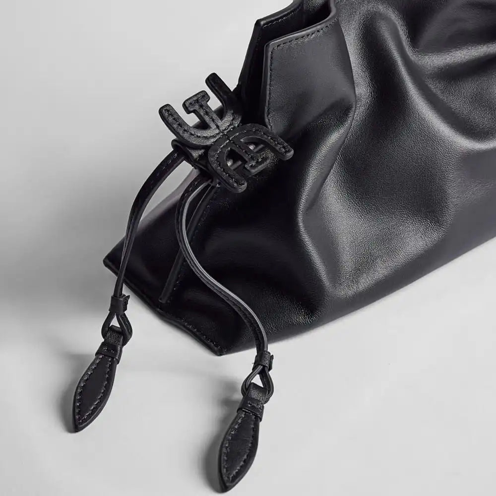 Poppy Oversized Drawstring Clutch