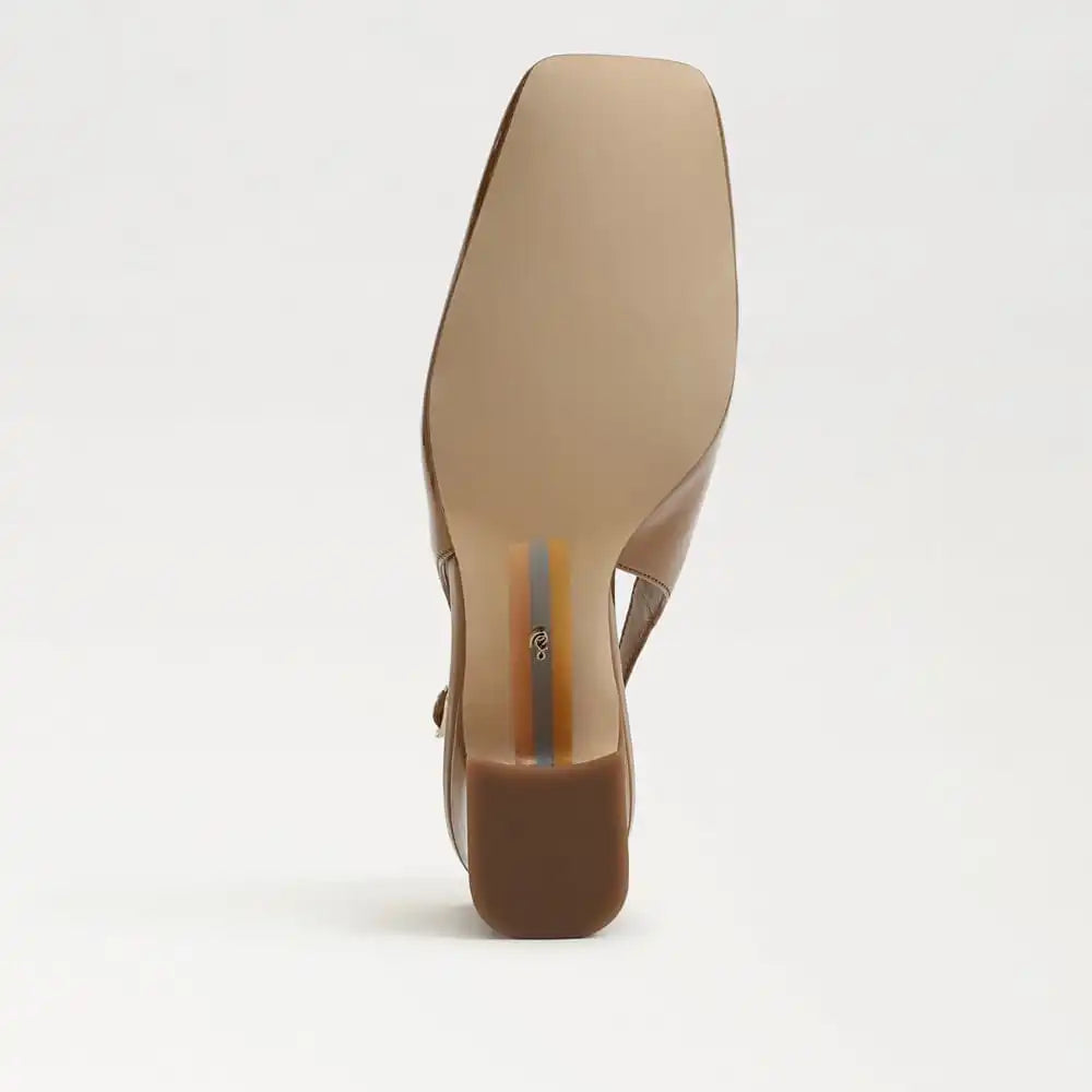 Lucille Block Heel Slingback