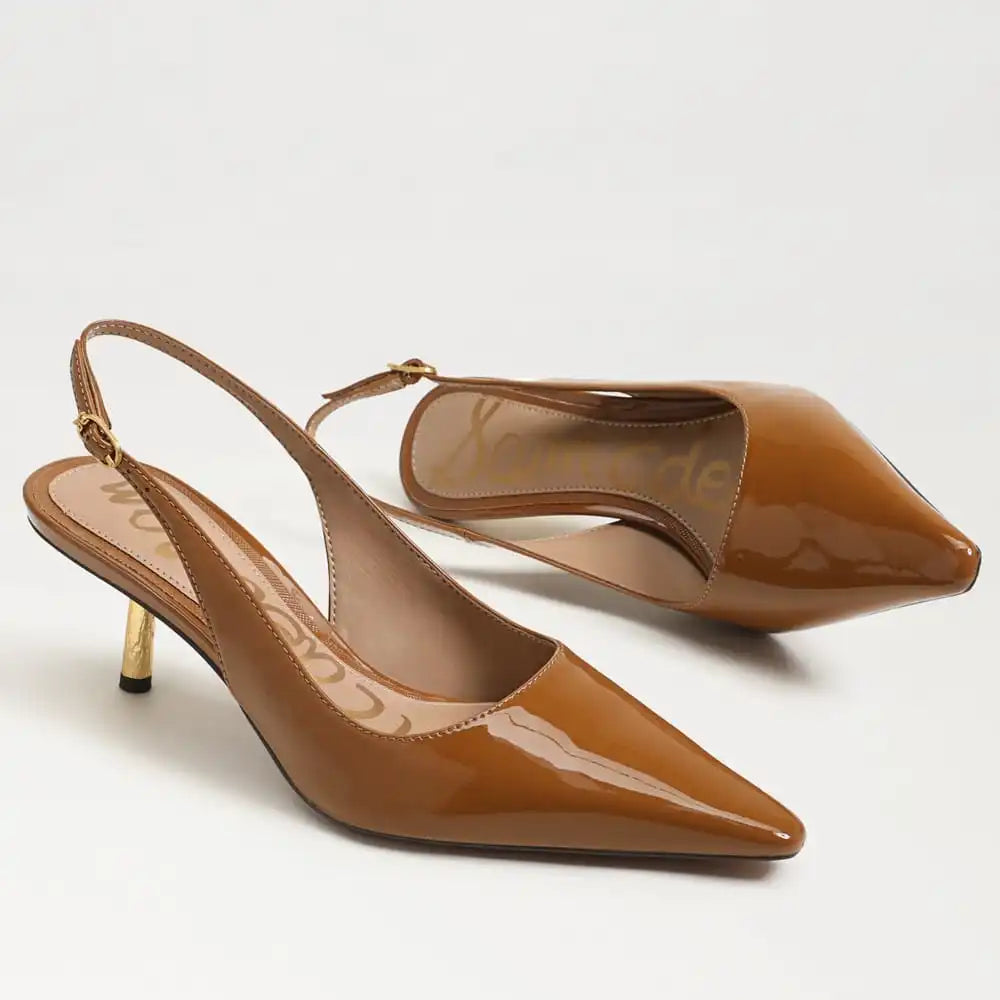 Bianka Gilded Slingback Pump