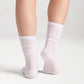 3 Pack Pointelle Rib Slouchy Socks