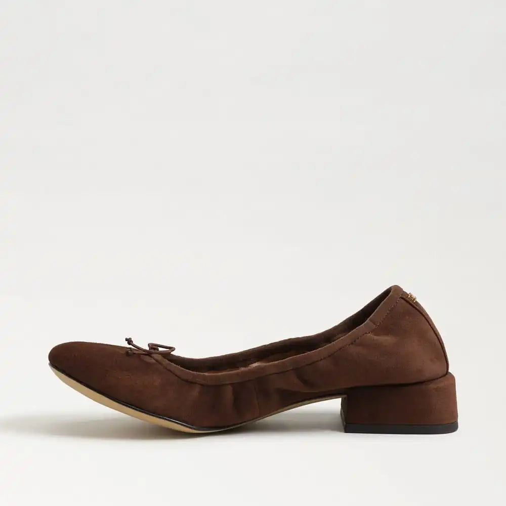 Belle Block Heel Ballet