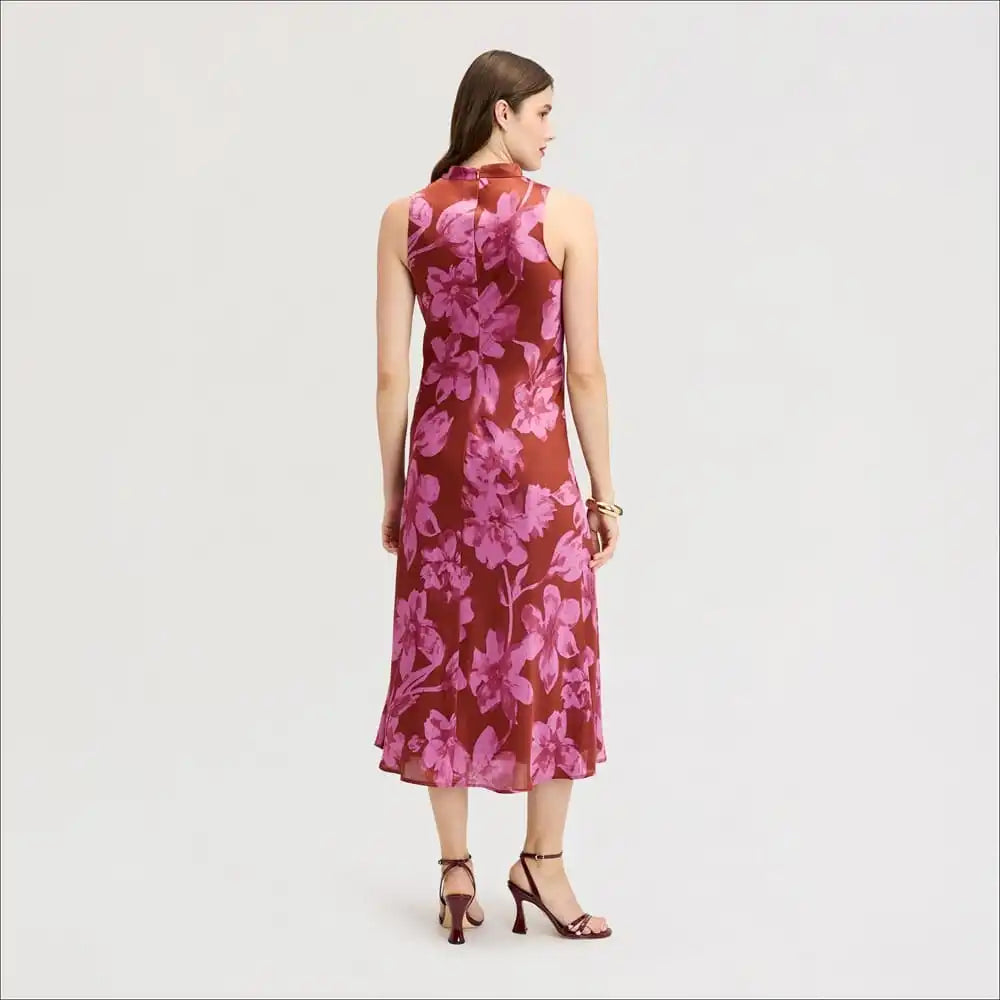 Cowl Neck Maxi Dress