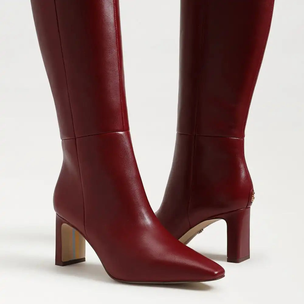 Sylvia Wide Calf Knee High Boot