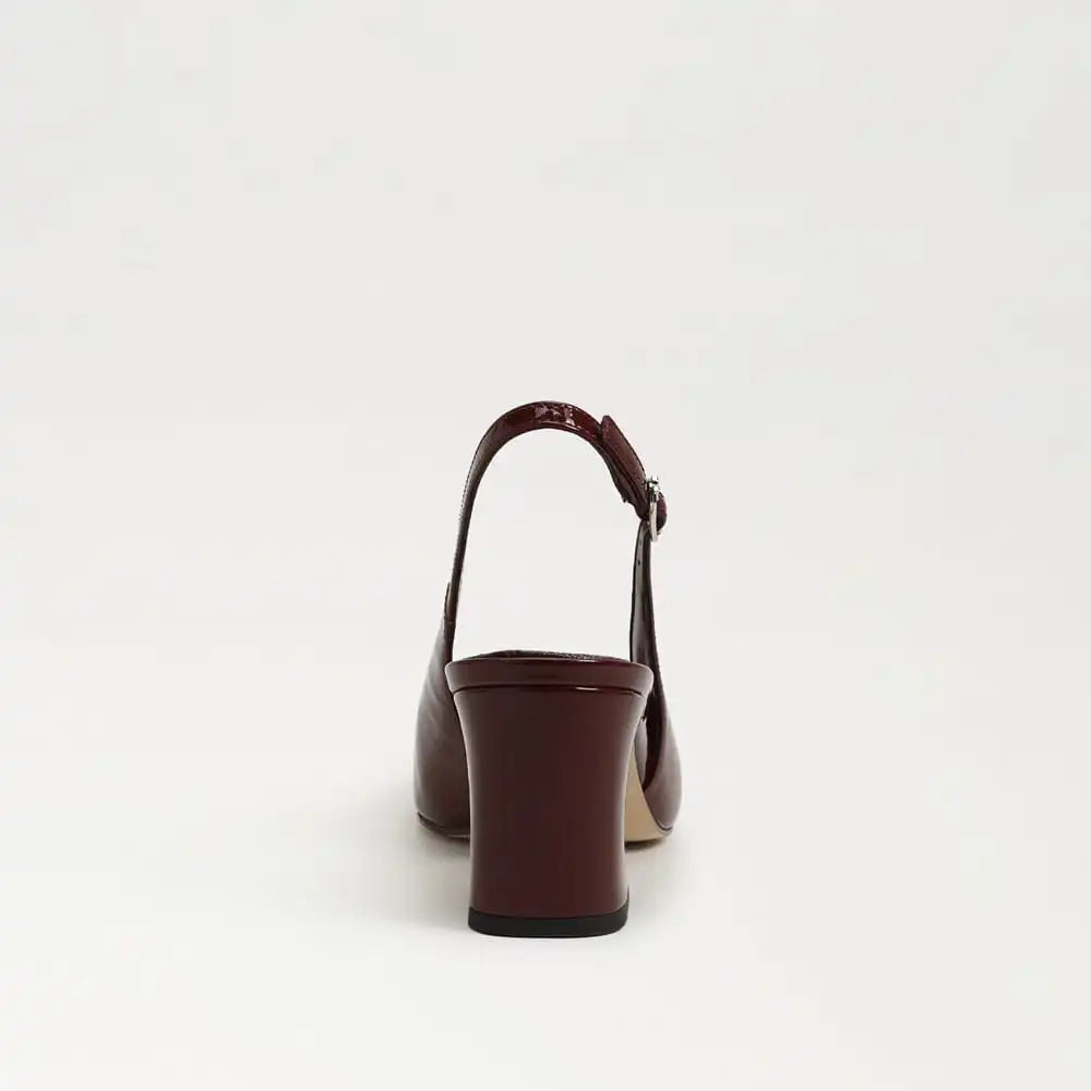 Lucille Block Heel Slingback