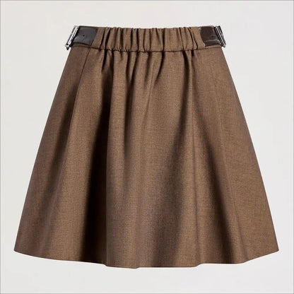 Pull-on Mini Skirt