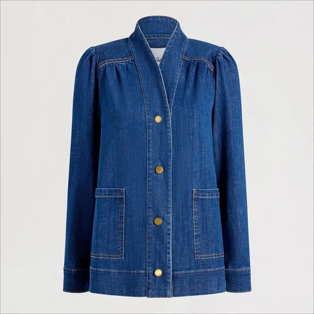 Horse Print Denim Jacket