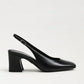 Lucille Block Heel Slingback