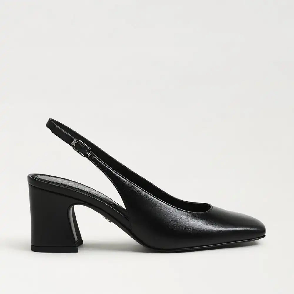 Lucille Block Heel Slingback