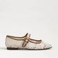 Michaela Mesh Mary Jane Flat