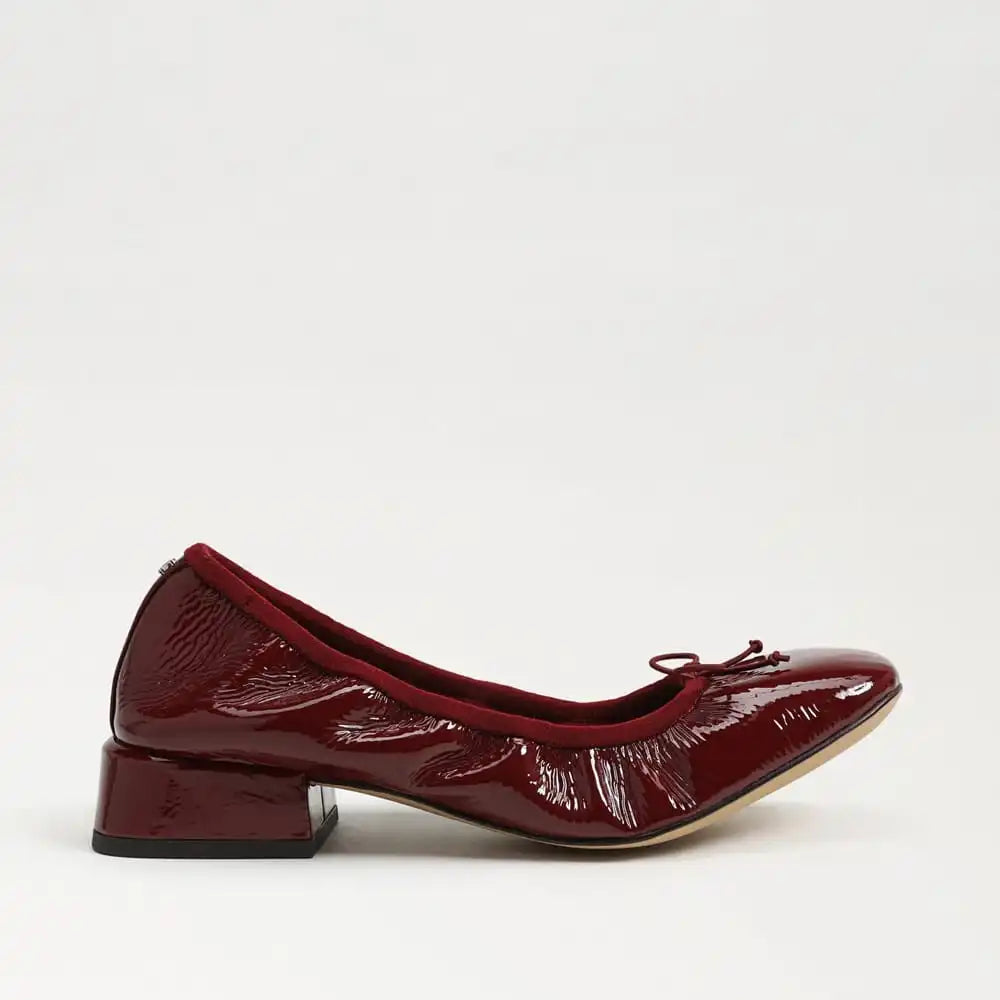 Belle Block Heel Ballet