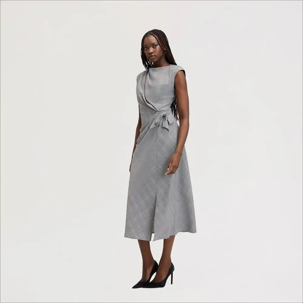 Side Ruched Maxi Dress
