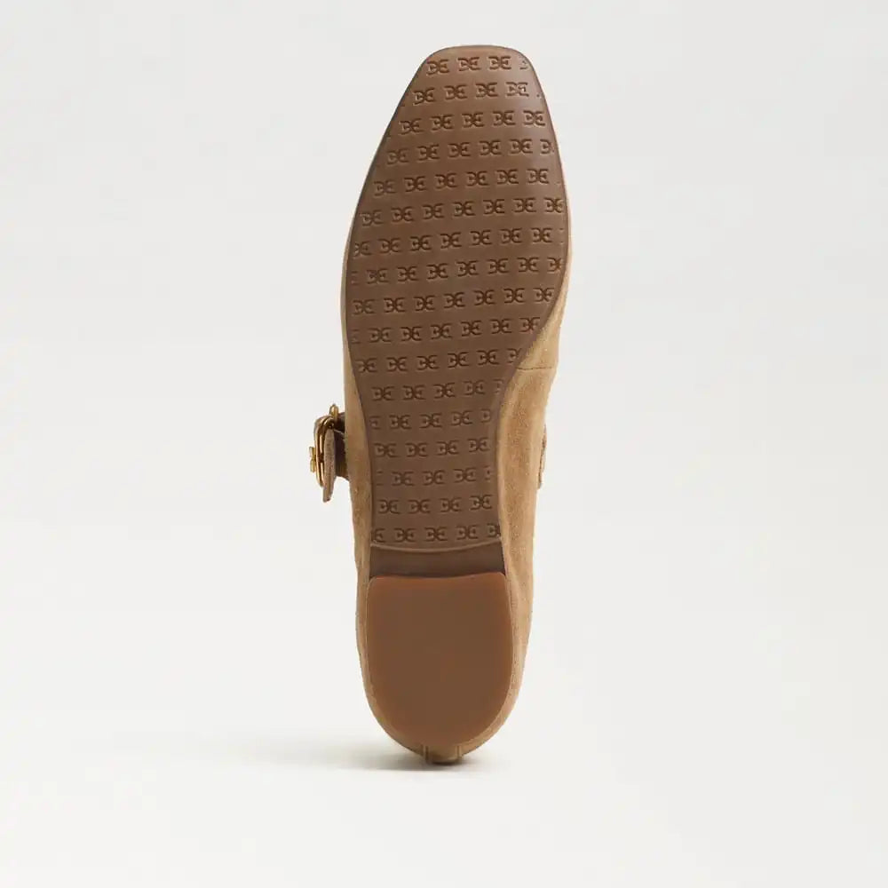 Michaela Fur Mary Jane Flat