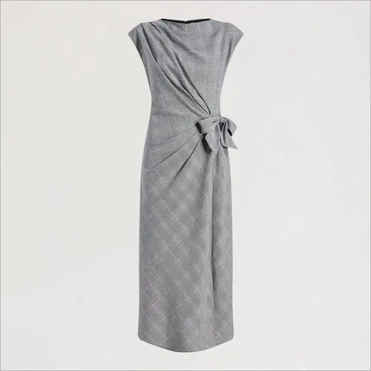 Side Ruched Maxi Dress