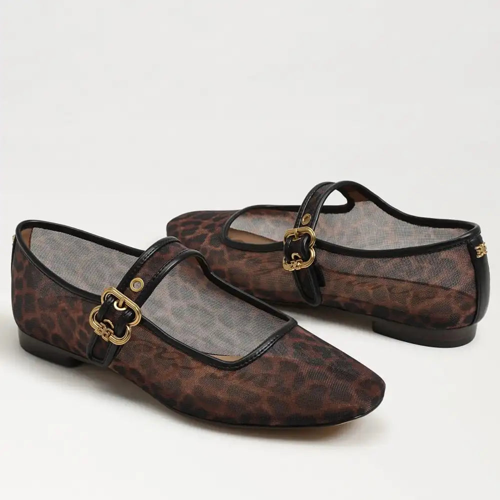 Michaela Mesh Mary Jane Flat
