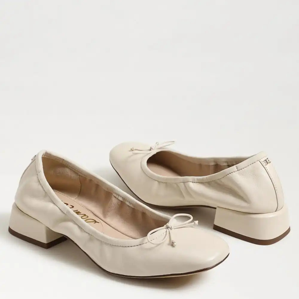 Belle Block Heel Ballet