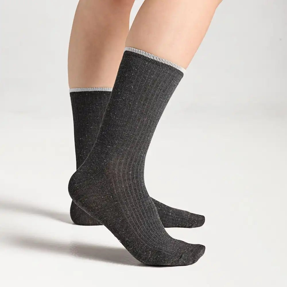 3 Pack Lurex Speckle Crew