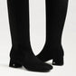 Priya Wide Calf Knee High Boot