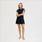 Laced Shirt Mini Dress