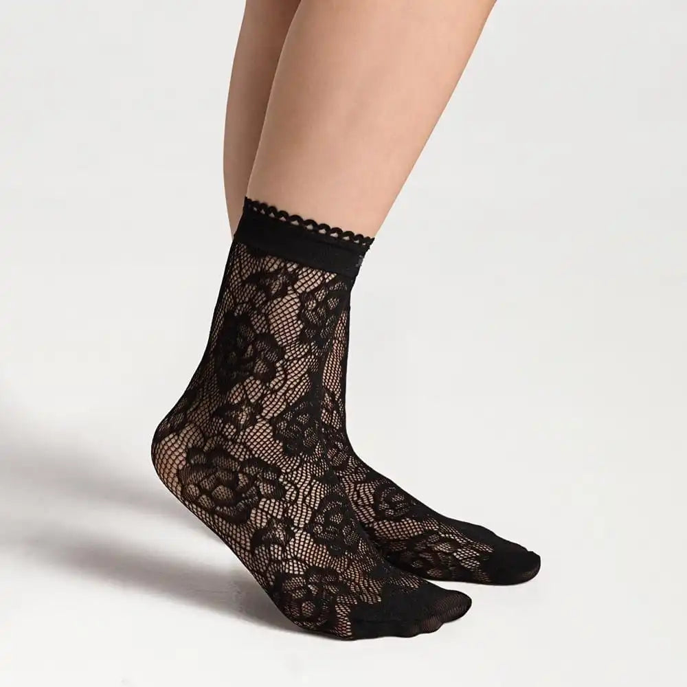3 Pack Lace Microfabric Anklet
