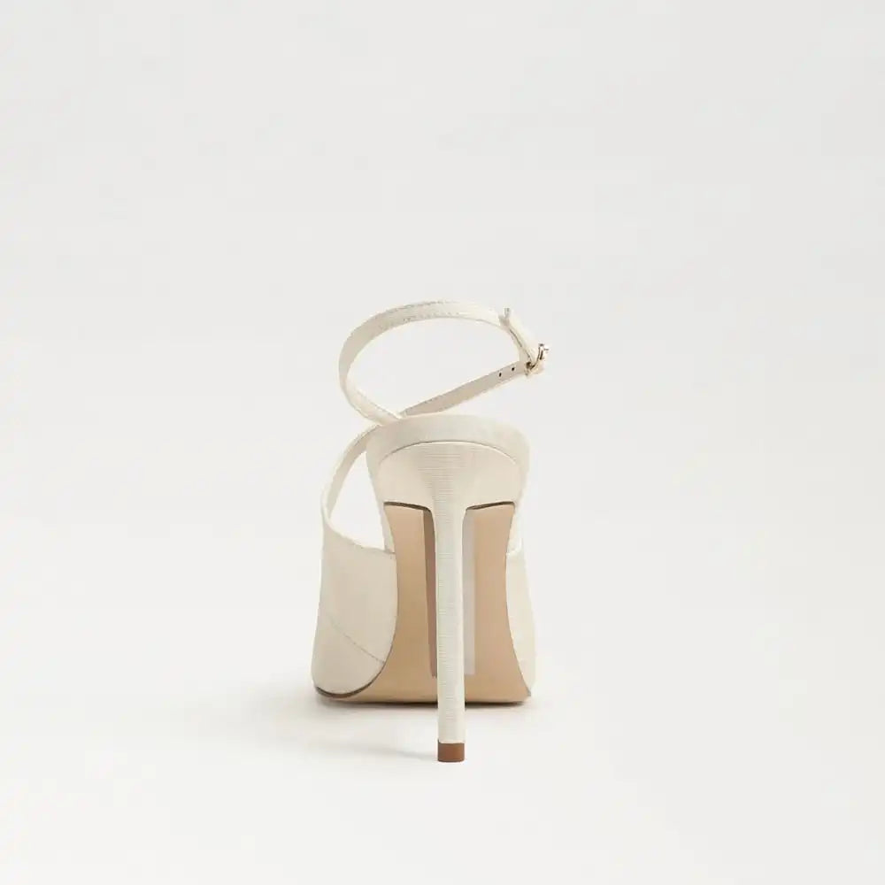Terry Ankle Strap Pump